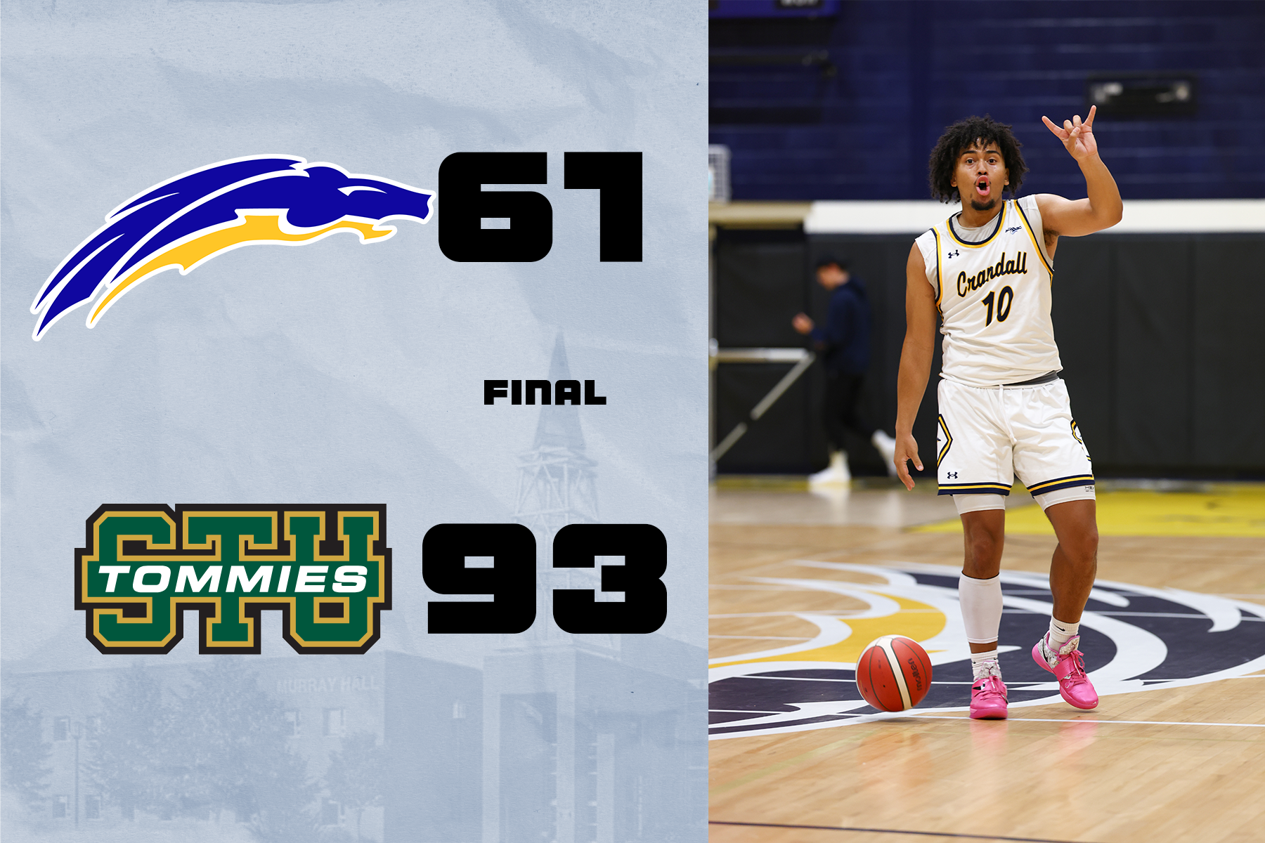 Chargers Fall on the Road at St. Thomas
