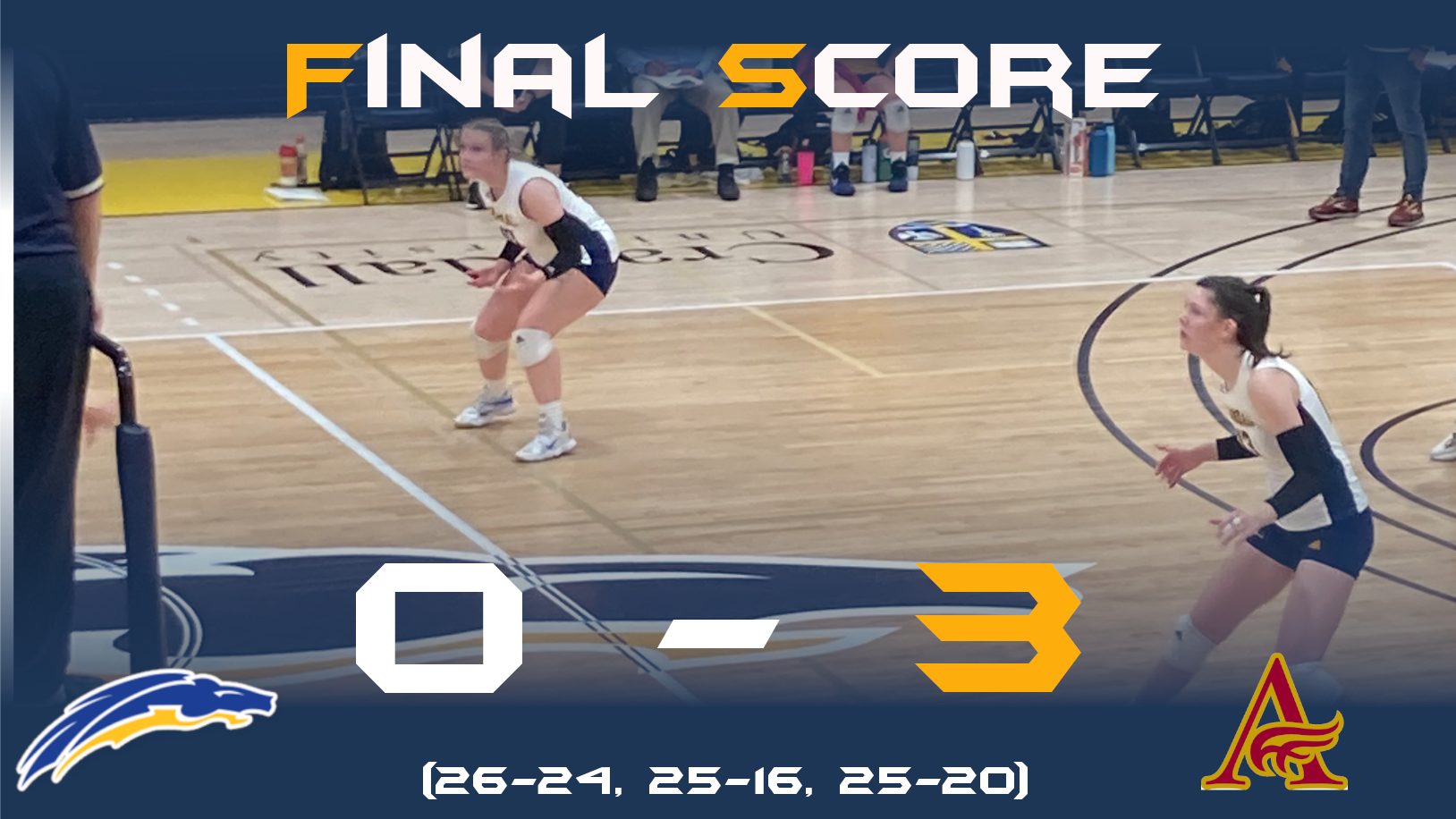 Mounties Overwhelm Chargers 3-0
