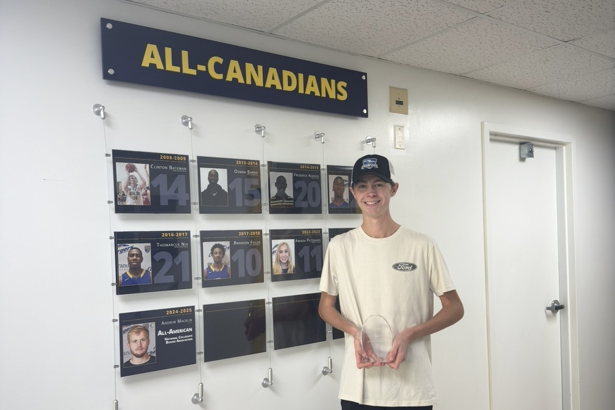 Crandall&rsquo;s Luke Purdy Makes History at CCAA National Championships
